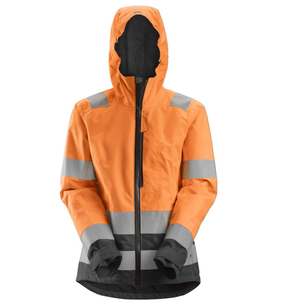1347 Dames High-Vis Waterproof Shell jack Klasse 2/3