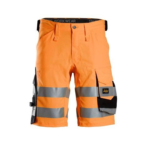 6136 6135 High-Vis, Klasse 1 Stretch Korte Werkbroek met of zonder holsterzakken